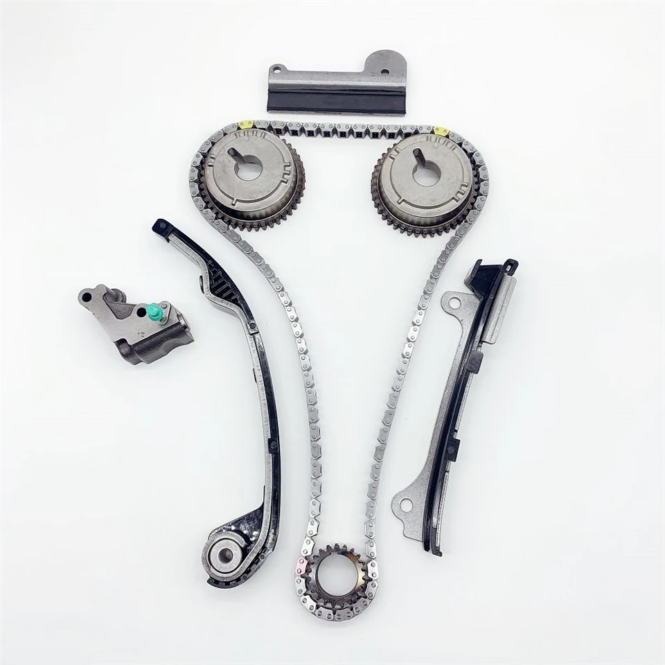 Dzinēja sadales ķēdes komplekts, kas piemērots Nissan ALMERA 1.8L Sentra 2001-2006 9-0724S,TK10660,TK614